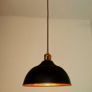 Vintage industrial ceiling pendant light, modern stylish black pendant light mod.pib700