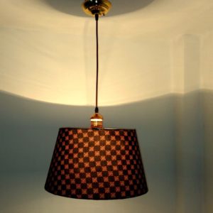 Stylish lampshade ceiling pendant light , black orange oriental lampshade pendant light. Mod.pforiental701