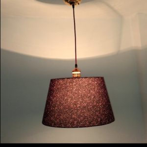 lampshade ceiling pendant light , multicolor floral lampshade, pendant light. Mod.pfmulti701