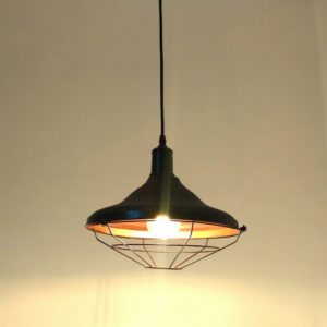 Vintage industrial ceiling pendant light, modern stylish black pendant light mod.pib701