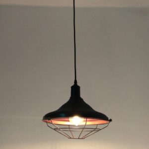 Vintage industrial ceiling pendant light, modern stylish black pendant light mod.pib701