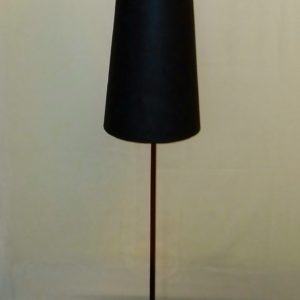 gold floor lamp, japanese style modern floor lamp, black lampshade mod. faib