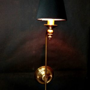 Vintage Italian style wall light sconce , classic brass wall lamp candle sconce. Mod.wbc700