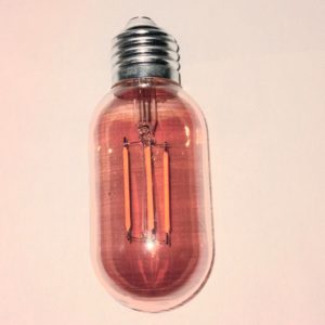 Led filament bulb , Edison bulb , reto , vintage bulb .