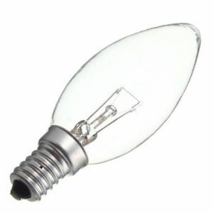 Incandescent candle bulb , retro bulb