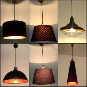 Pendants and ceiling light