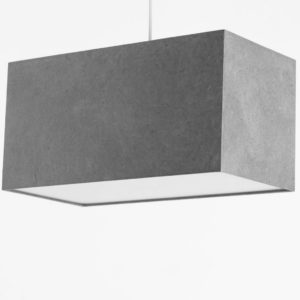 Modern ceiling light, rectangular lampshade pendant light